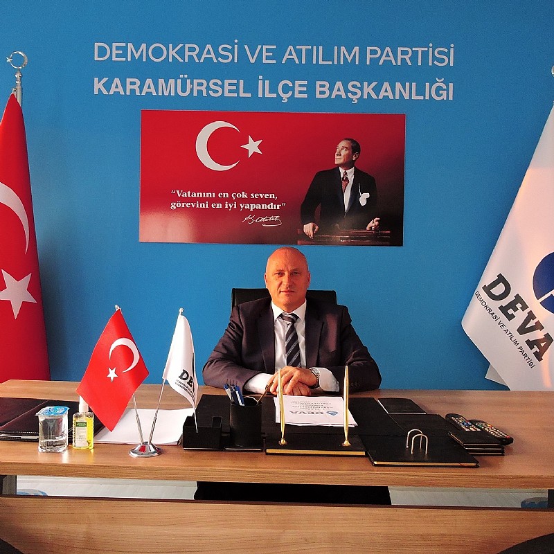 DEVA Partisi Karamürsel İlçe Başkanı Hayrettin Karacaer in Ramazan Bayramı Kutlama Mesajı