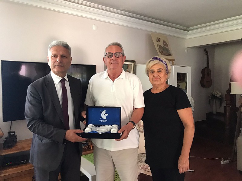 Kaytazdere Belediye Başkanı  Ali Kangal ’dan  Gazilere Ziyaret	