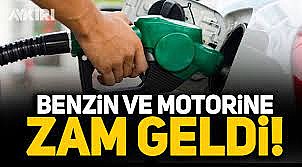 Benzin ve motorine bu gece yarısı da  zam