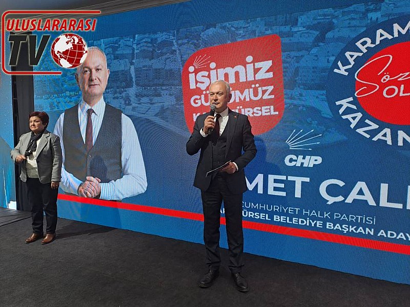 CHP Karamürsel Çalık‘ın Belediye Başkan Adayı Ahmet Proje ve Belediye Meclis Üyelerinin Tanıtım Toplantısı  Avrupa‘ dan  dünya geneline  7/24 yayın yapan Uluslararası Tv‘ de yayınlandı