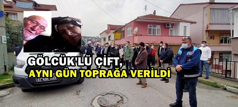 Karı koca aynı gün korona dan öldü