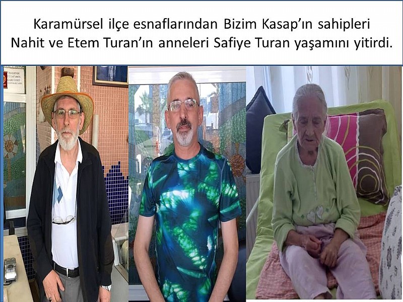 Safiye Turan vefat etti