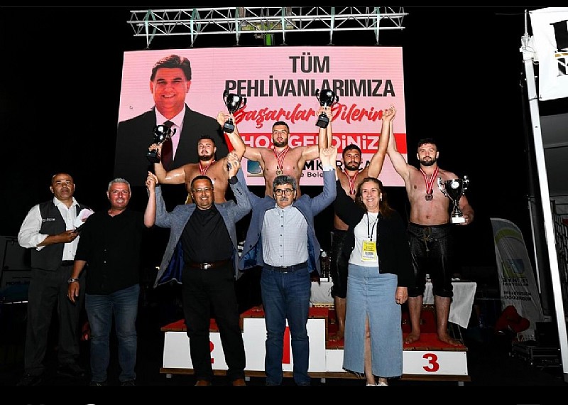 Karamürselli güreşçi Murat Özkaplan Muğla Fethiye’de başarıya imza attı