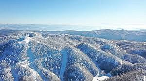 Kartepe ye kar düştü