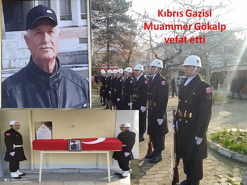 Kıbrıs Gazisi Muammer Gökalp Son Yolculuğuna Uğurlandı	