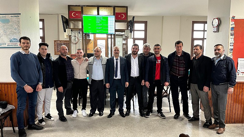 S.S.Altınova Kaytazdere Kamyoncular Kooperatifinde Yeni Başkan Özcan Dağlı	