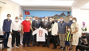 TURFAD Yalova Yönetimi Vali Erol’u ziyaret etti