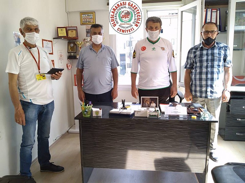 Uluslararası Gazeteci Cemiyetinden TÜRFAD Yalova Şubesine Ziyaret