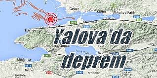 Yalova da deprem