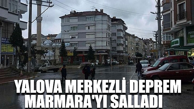 Yalova Açıklarında Deprem