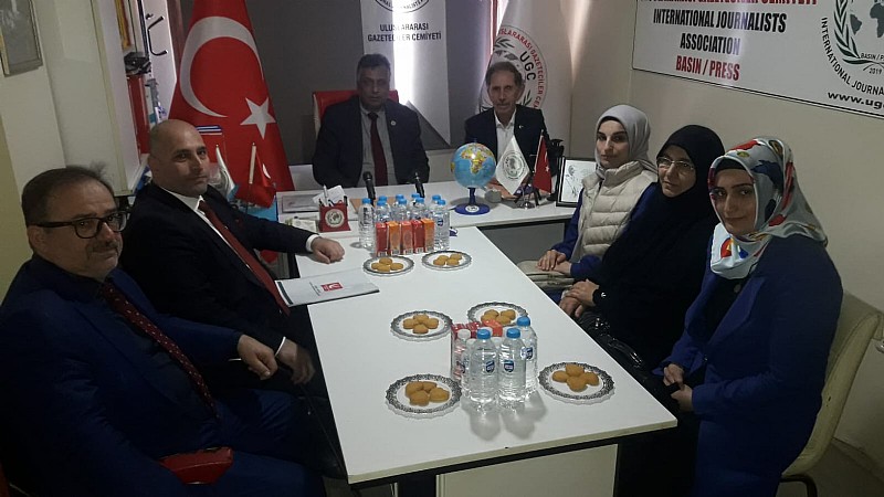 Yeniden Refah Partisi YRP’ den gazetemize ziyaret