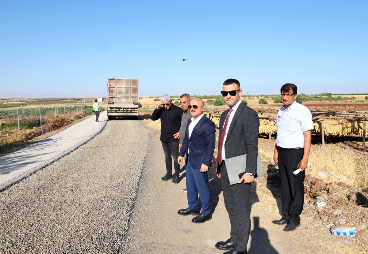 Adıyaman'da kırsal ulaşım altyapısı güçleniyor