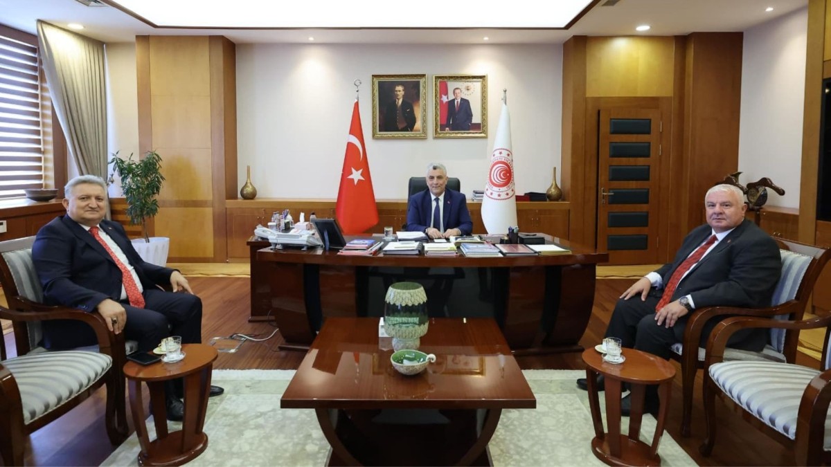 GAP Gazeteciler Birliği’nden Ticaret Bakanı Ömer Bolat’a ziyaret