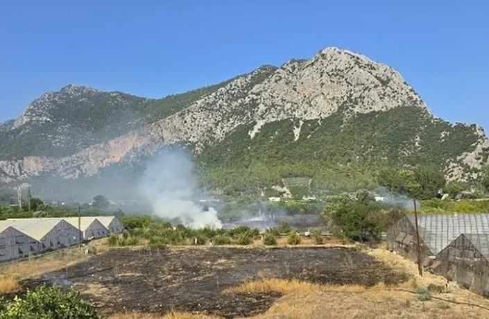 Kumluca’daki Orman Yangınına Hızlı Müdahale