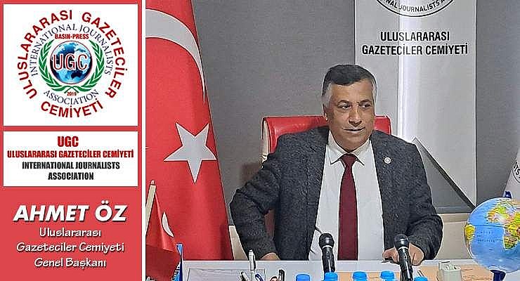 Uluslararası Gazeteciler Cemiyeti Genel Başkanı Ahmet ÖZ: “23 Nisan, millet iradesinin basınla güçlenerek geleceğe taşındığı gündür”