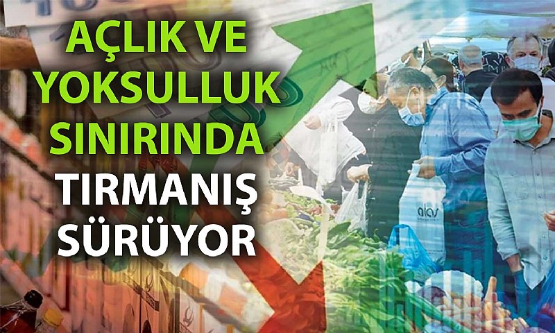 TÜRK-İŞ açıkladı: Açlık sınırı 28 bin lirayı, yoksulluk sınırı 92 bin lirayı geçti TÜRK-İŞ açıkladı: Açlık sınırı 28 bin lirayı, yoksulluk sınırı 92 bin lirayı geçti