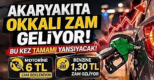 Yarından itibaren motorine zam geliyor	