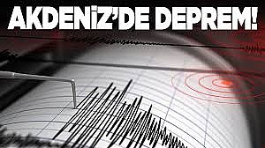 5.2 büyüklüğünde deprem!