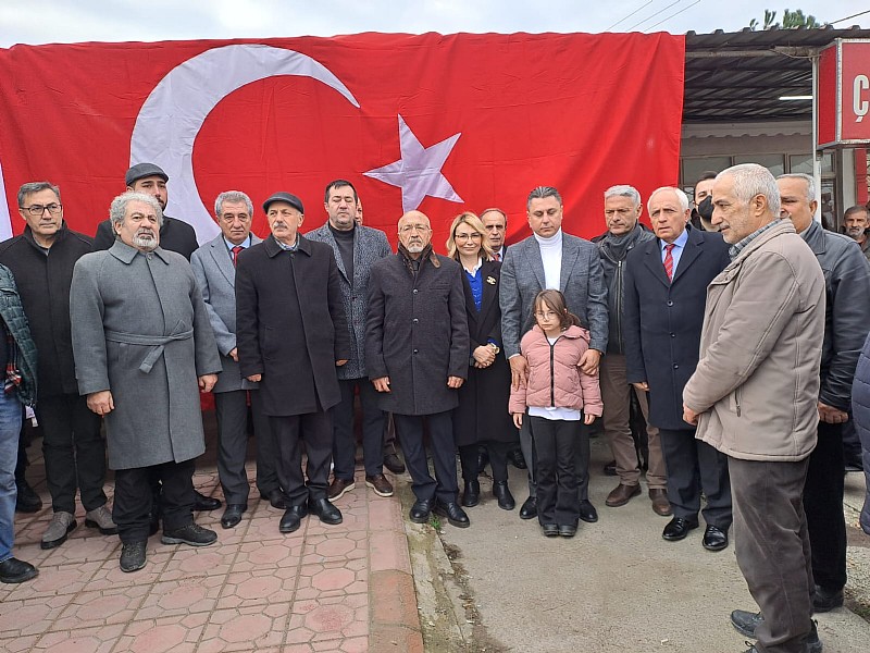 CHP Kaytazdere’de Şehit Mehmetçikleri Anma Programı