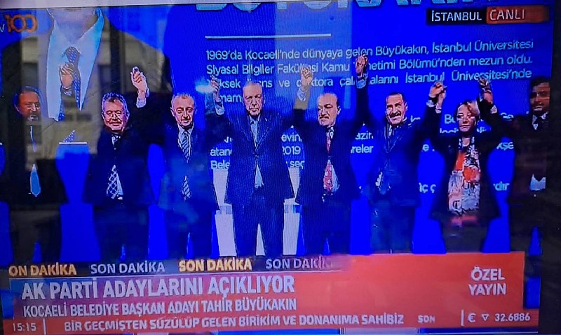 Cumhurbaşkanı Erdoğan “ Kocaeli Büyükşehir Belediye Başkanımız Tahir Büyükakın ile Yola Devam