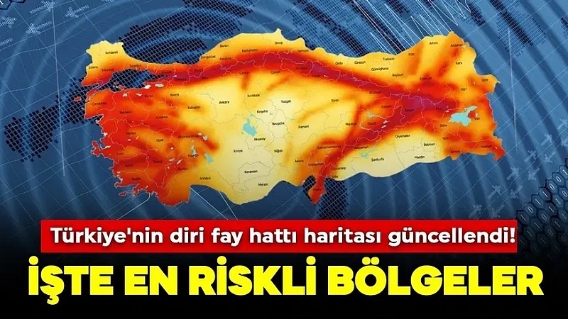 Deprem riski en yüksek 110 ilçe belli oldu!