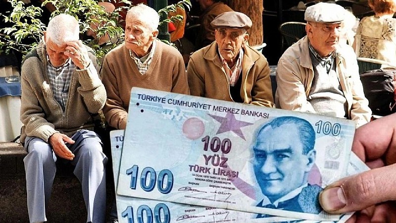 En düşük emekli maaş aylığı 23 bin 552 TL	