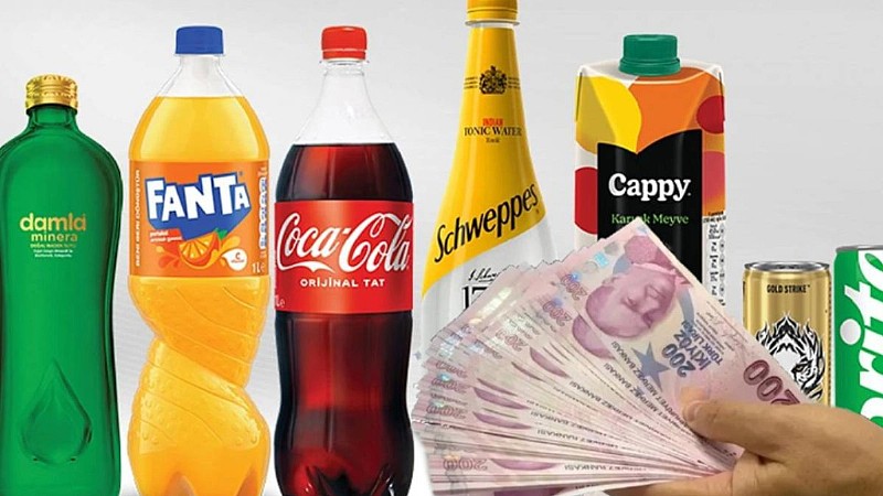 Gazlı içeceklere 5 TL zam