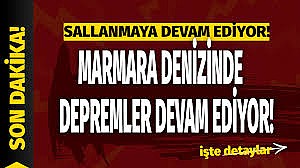 İstanbul depremlerle sallanmaya devam ediyor