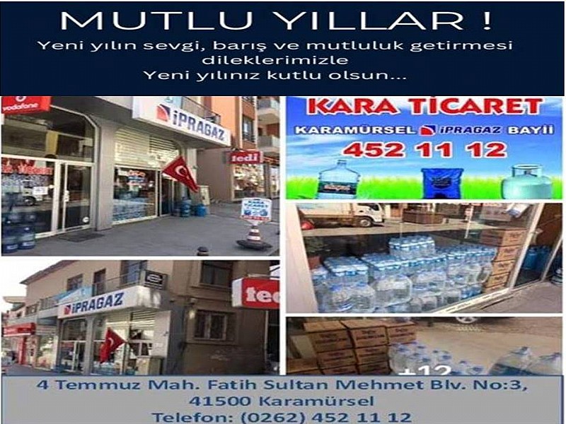 KARA TİCARET “ YENİ YILINIZ KUTLU OLSUN “