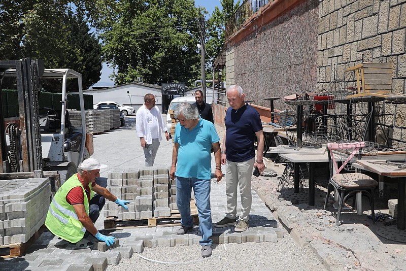 Karamürsel Belediyesi’nden Tepeköy’e alternatif yol	
