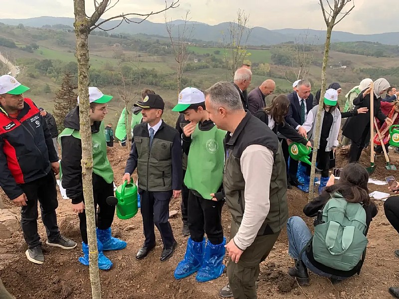  Karamürsel’de bugün dikilen ağaçlar hayatını kaybeden 10 canımızı ithaf edildi	