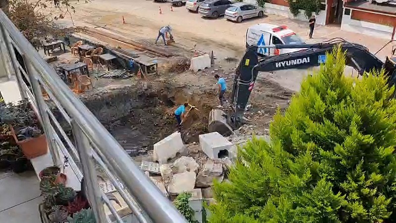 Karamürsel Dereköy Sakinleri korkulu anlar yaşadı