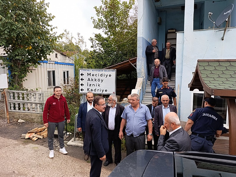 Karamürsel Kaymakamı Kemal İnan, Senaiye Köy Sakinlerinin Sorunlarını Dinledi