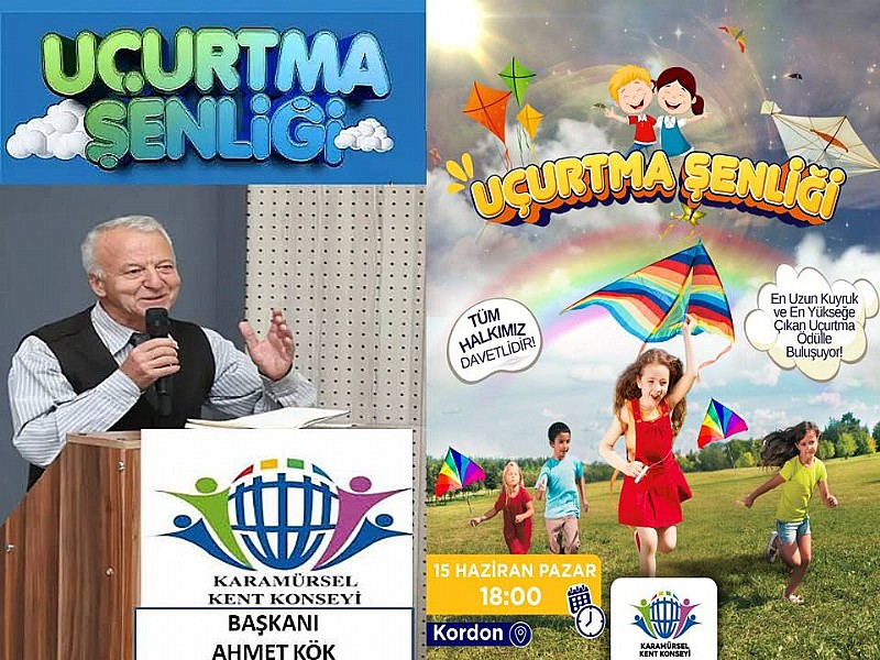 Karamürsel ’de Uçurtma Şenliği 15 Haziran’da
