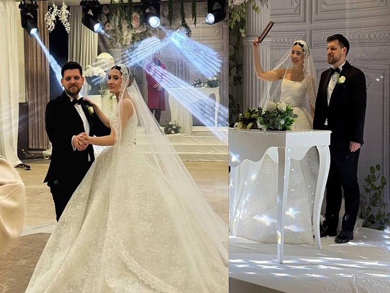 Melis ve Alp Berke, ömür boyu birlikteliğe imza attılar