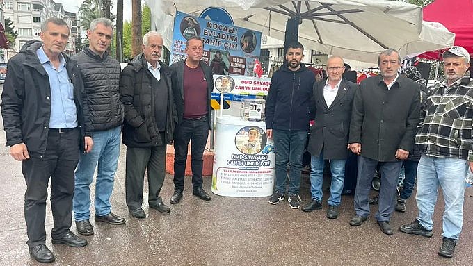 Karamürsel muhtarları DMD’li Can Özdemir için seferber oldu