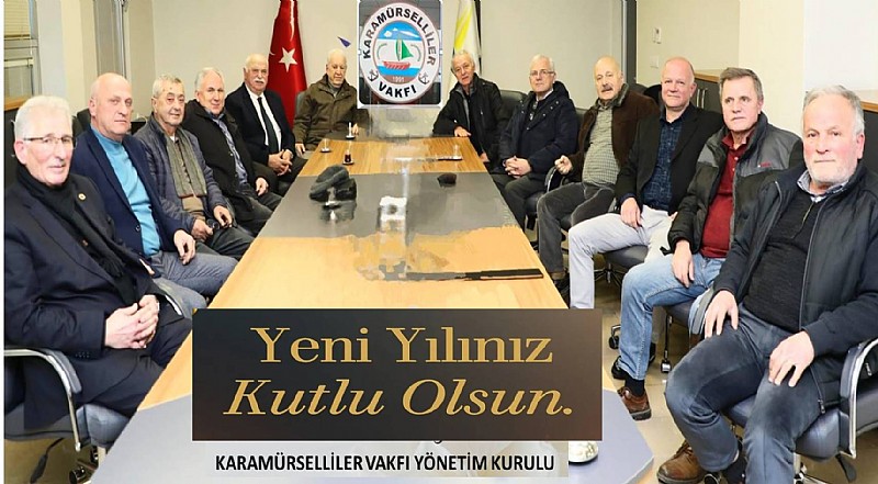Karamürselliler Vakfından Yeni Yıl Mesajı