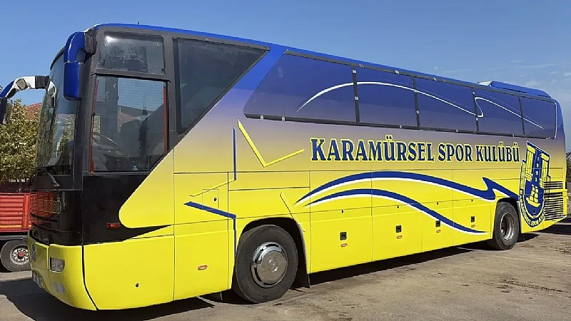 Karamürselspor, takım otobüsüne kavuştu