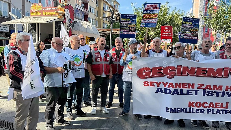 Kocaeli Emekliler Platformu’ndan Anayasa Mahkemesine çağrı	