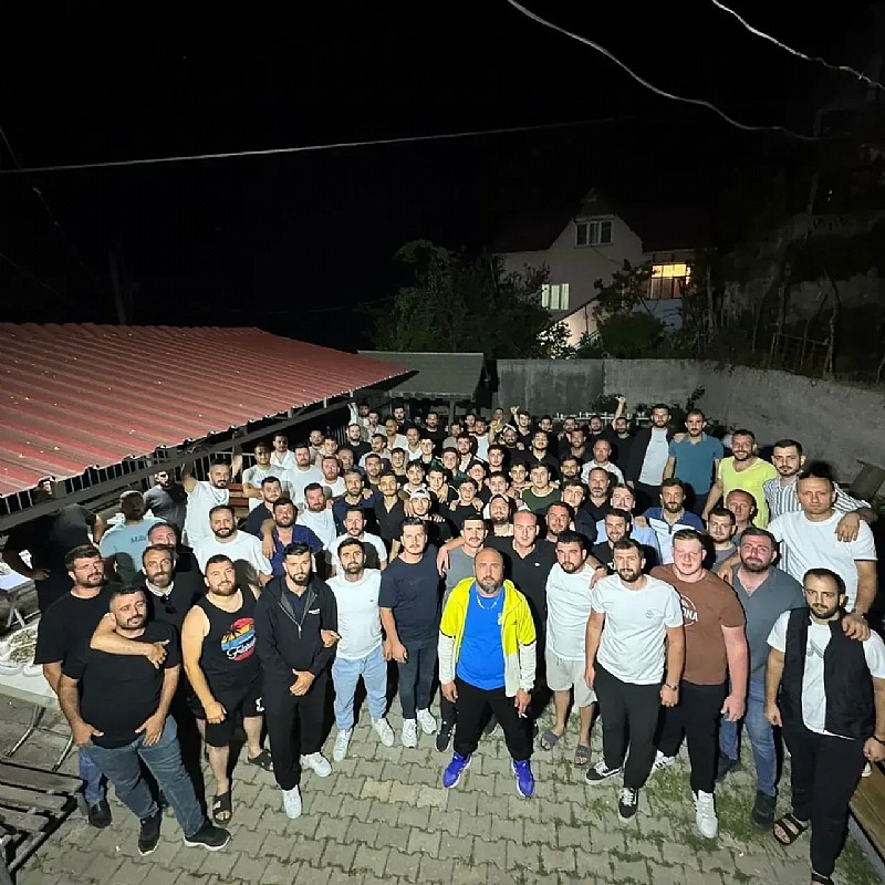 Gölcüklü gençler yangın nöbetinde