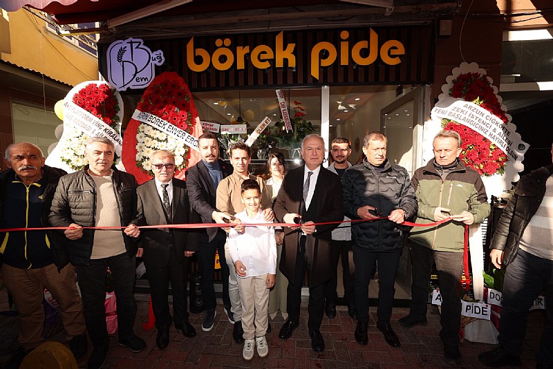 Karamürsel'de Buğdem Börek Pide Salonu Hizmete Açıldı