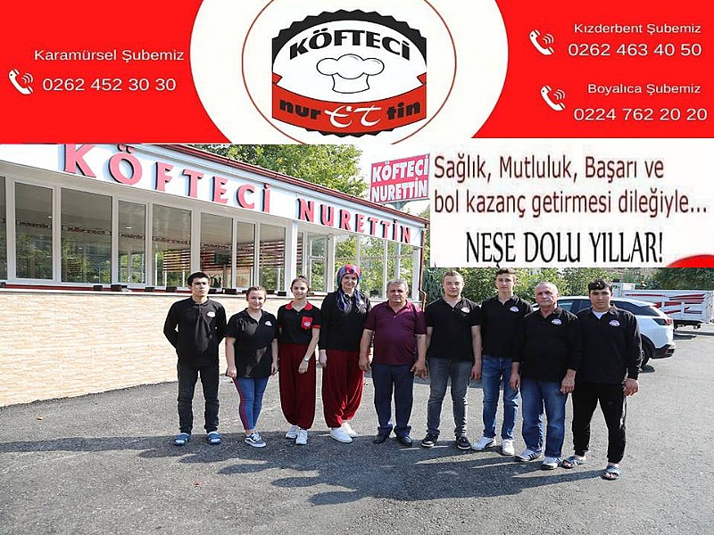 KÖFTECİ NURETTİN- NURETTİN ALTUN “ YENİ YILINIZ KUTLU OLSUN “