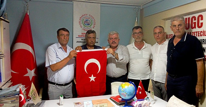 Milliyetçi Hareket Partisi MHP' den Uluslararası Gazeteciler Cemiyeti UGC 'ye “ Terörsüz Türkiye “ Hakkında Bilgilendirme Ziyareti