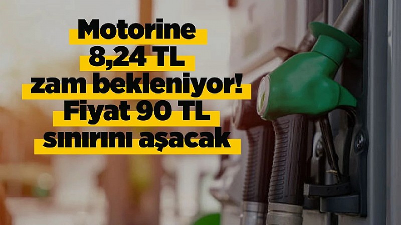 Motorin fiyatları 90 TL'yi aşacak