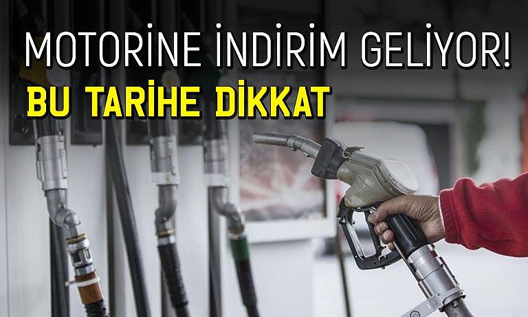 Motorin fiyatları düşüyor	