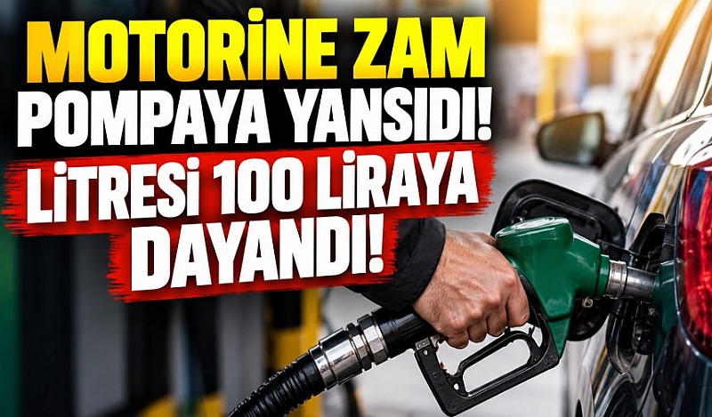 Motorine büyük zam geldi