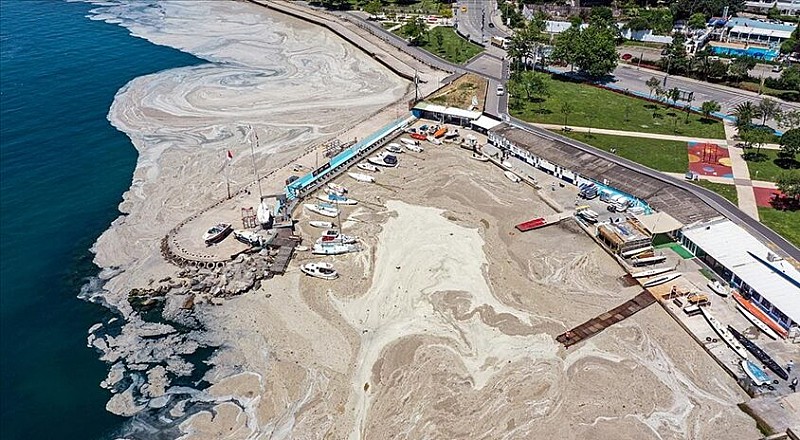 Müsilaj Marmara Denizini esir aldı!