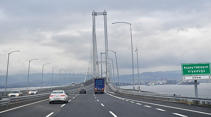 Osman Gazi Köprüsü olmak üzere tüm köprü ve otoyollara zam