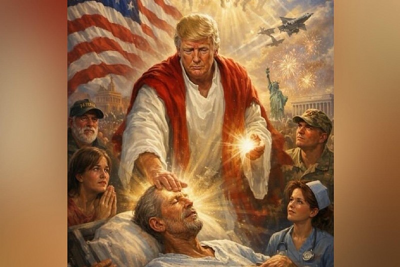 Trump bu sefer de kendisini peygamber ilan etti!