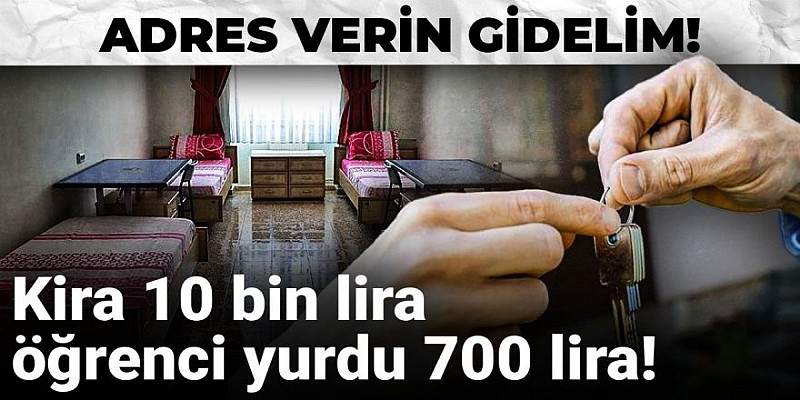 Şizofreni hastalığına yakalanan TÜİK'e göre Türkiye de ev kiraları 10 bin lira, sağlık 50 lira, öğrenci yurdu 700 lira